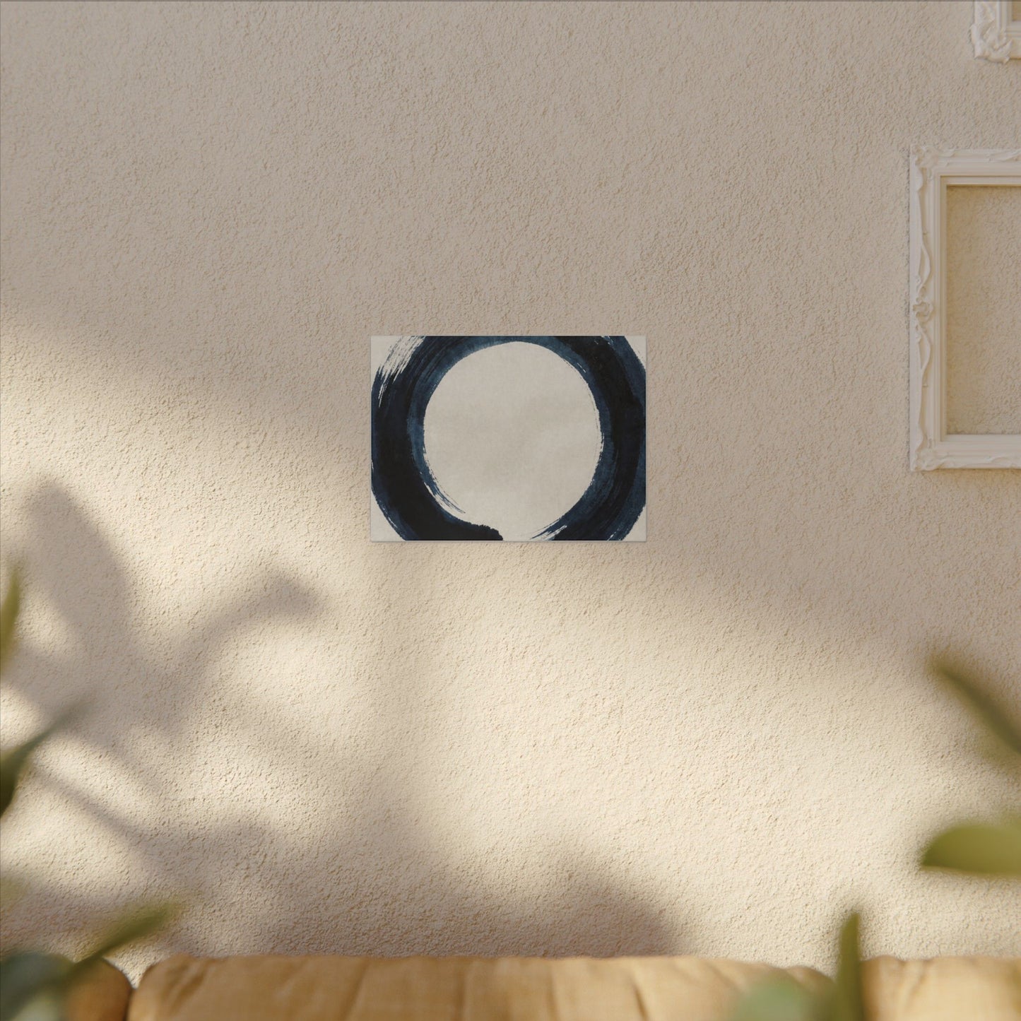 Balanced Meditation Zen Enso Canvas Art