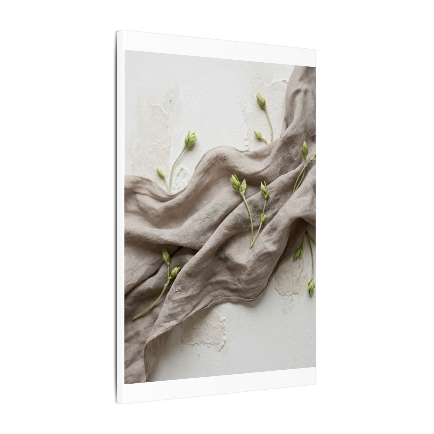 Overcast Silk Drape Canvas Art - Japandi Ma