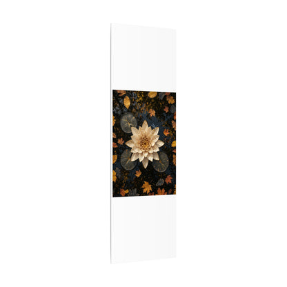 Healing Lotus Flower Canvas Art - Gold Repair Kintsugi