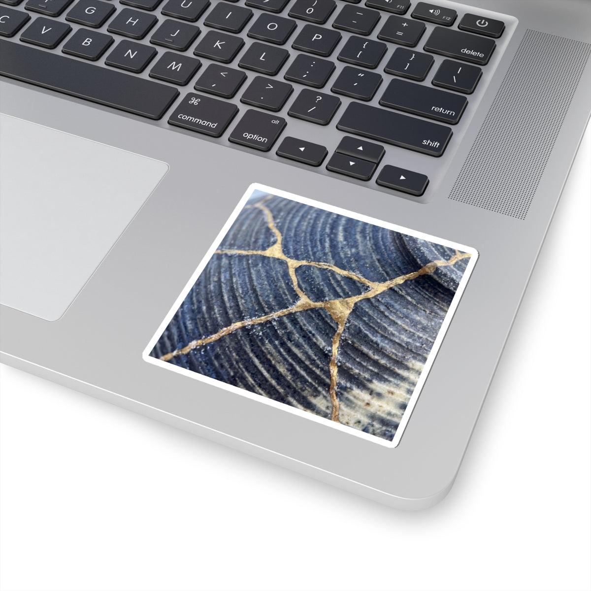 Shibui Water Ripple Sticker - Kintsugi Gold Repair