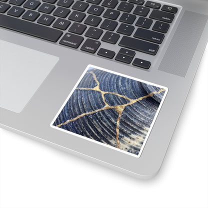 Shibui Water Ripple Sticker - Kintsugi Gold Repair