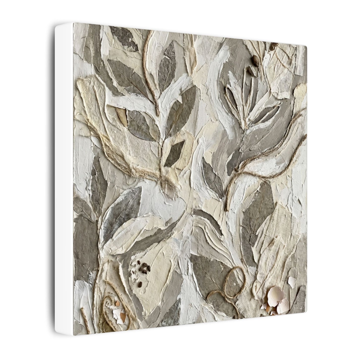 Japandi Textured Canvas Art