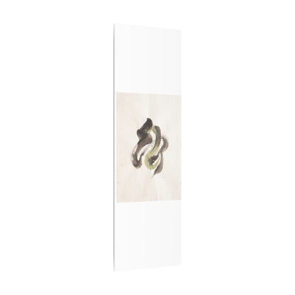 Ink Brushstroke Canvas Art | Spring Japandi Japanese Pattern Art