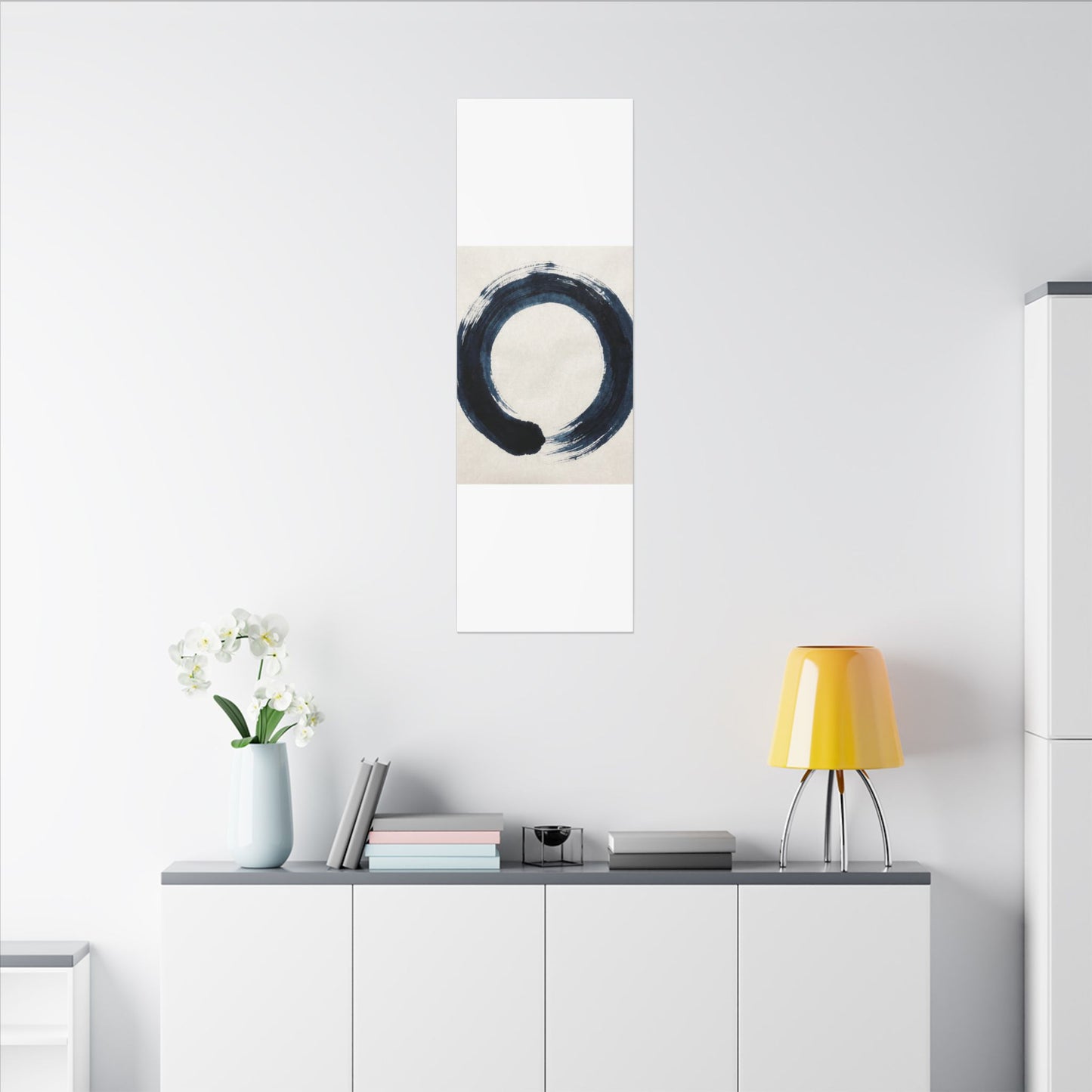 Balanced Meditation Zen Enso Canvas Art