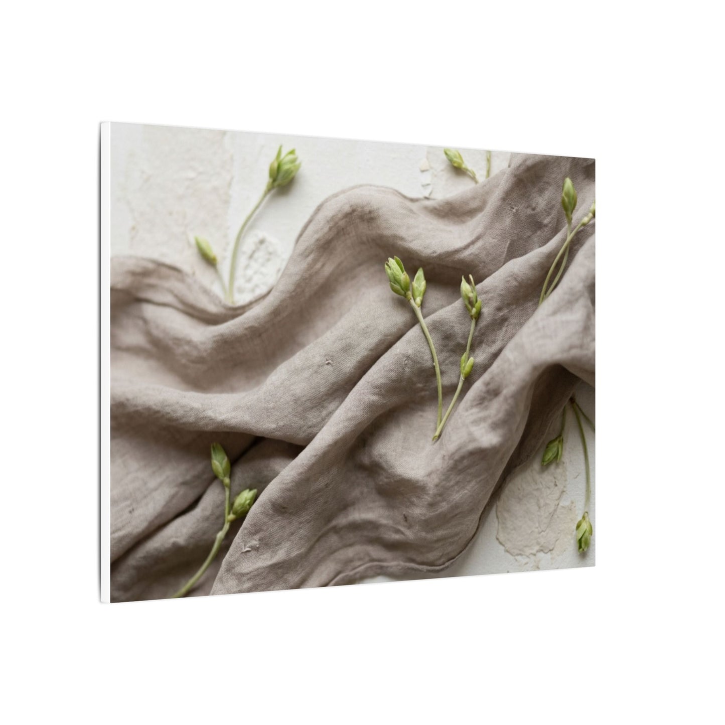 Overcast Silk Drape Canvas Art - Japandi Ma
