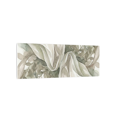 Summer Silk Drape Watercolor Canvas Art | Cozy Decor