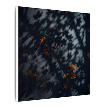 Autumn Shadow Play Shadow Zen Canvas Art | Atmospheric Decor