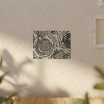 Wabi-sabi Pattern Japandi Japanese Pattern Canvas Art