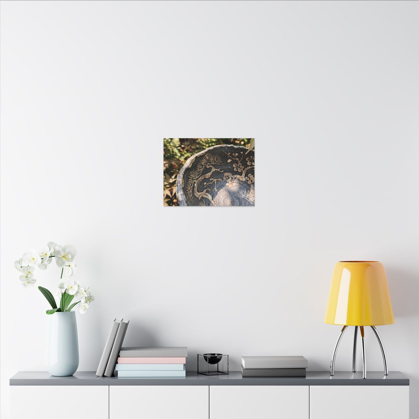 Ceramic Bowl Canvas Art | Summer Japandi Japanese Pattern Art