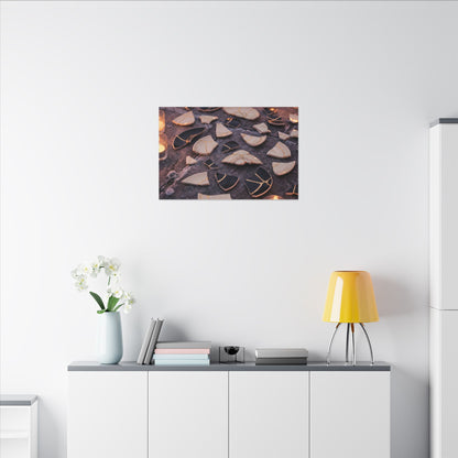 Winter Broken Pottery Broken Beauty Canvas Art | Beautiful Decor