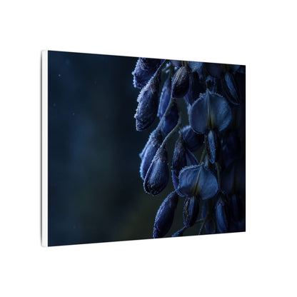 Winter Wisteria Shadow Zen Canvas Art | Atmospheric Decor