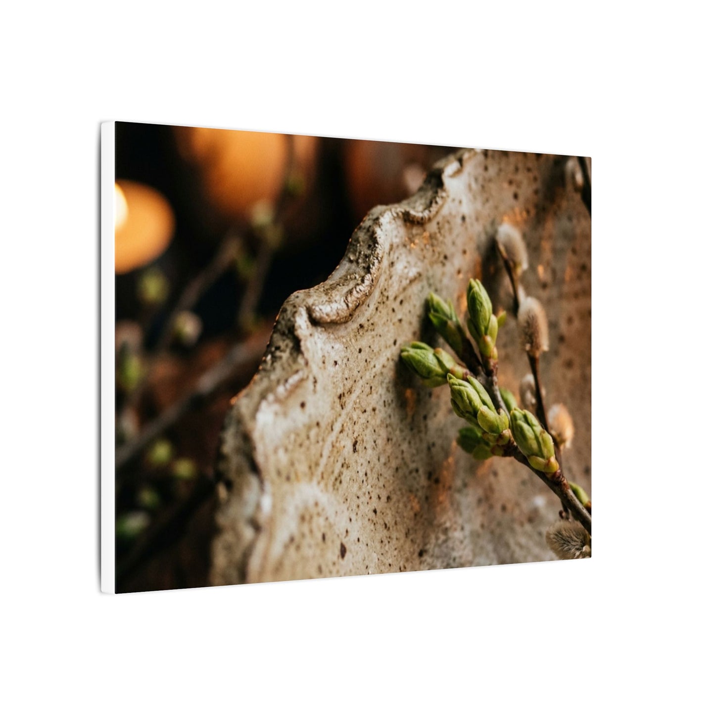 Overcast Ceramic Bowl Canvas Art - Japandi Ma