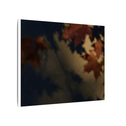 Shadow Play Canvas Art | Autumn Dark Japandi Moody Minimal Art