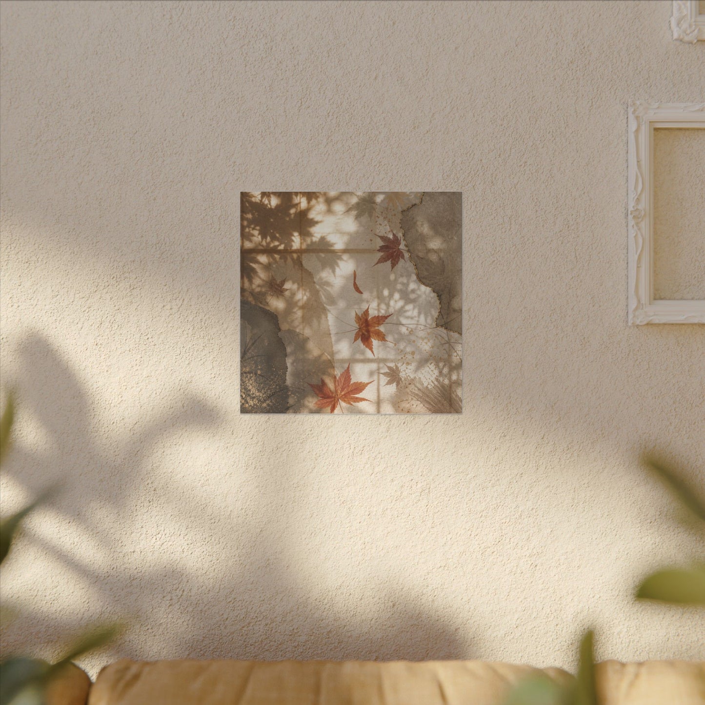 Datsuzoku Shoji Screen Canvas Art - Japandi Japanese Pattern