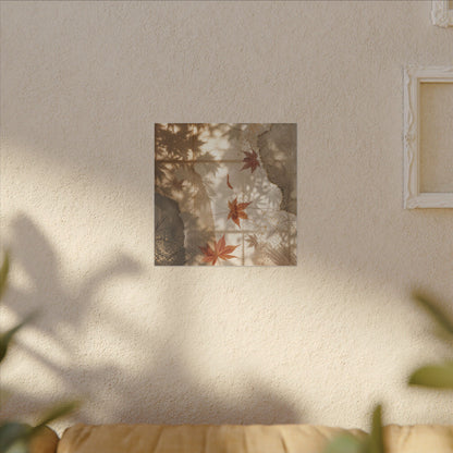 Datsuzoku Shoji Screen Canvas Art - Japandi Japanese Pattern