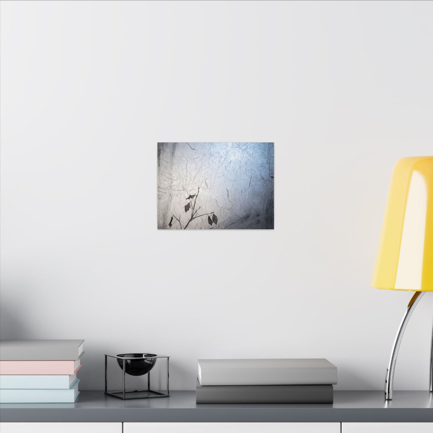 Moonlight Shoji Screen Canvas Art - Japandi Shibui