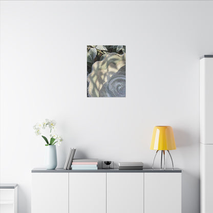 Dappled Ceramic Bowl Canvas Art - Japandi Seijaku