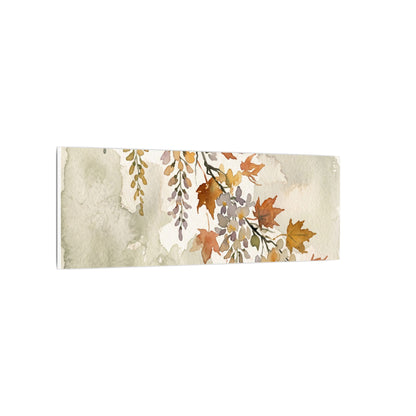 Ma Wisteria Canvas Art - Japandi Watercolor