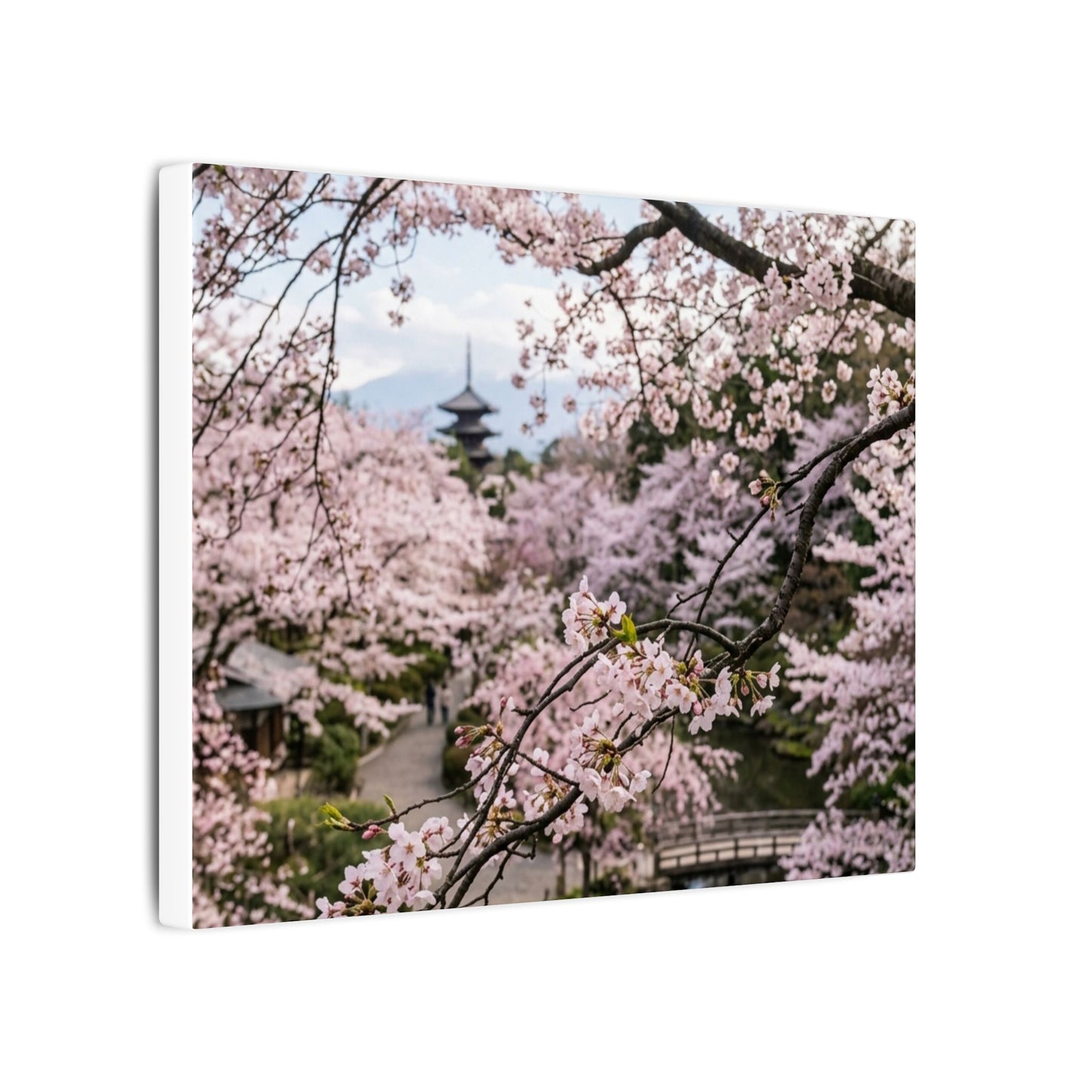 Shibui Ceramic Bowl Canvas Art - Japandi Watercolor