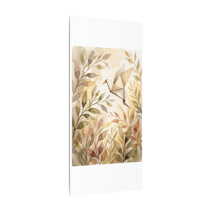Fukinsei Paper Fold Canvas Art - Japandi Watercolor