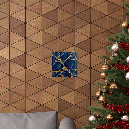 Kintsugi Crackle Wall Art Print