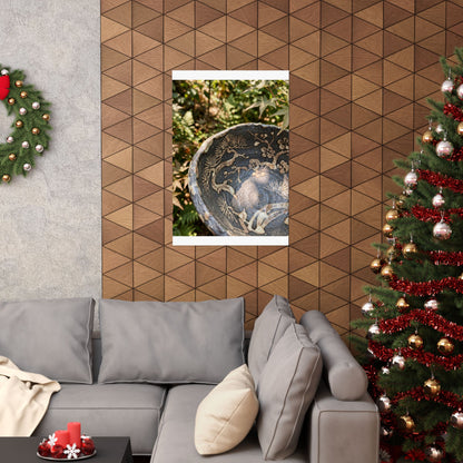 Ceramic Bowl Summer Wall Art Print | Japandi Warm Design