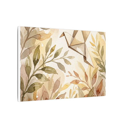 Fukinsei Paper Fold Canvas Art - Japandi Watercolor