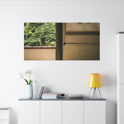 Tea Ceremony Enso Canvas Art | Serene Zen Art