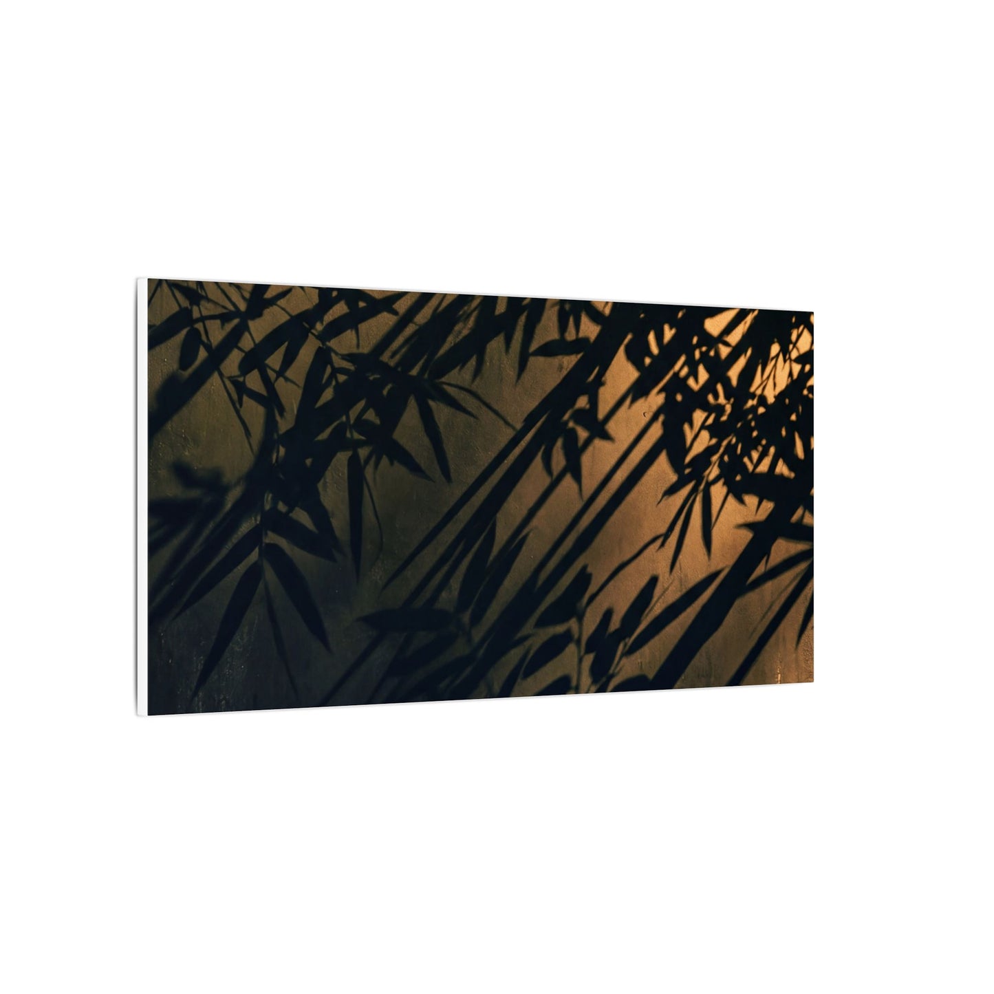 Sophisticated Shadow Play Canvas Art - Shadow Zen Dark Japandi