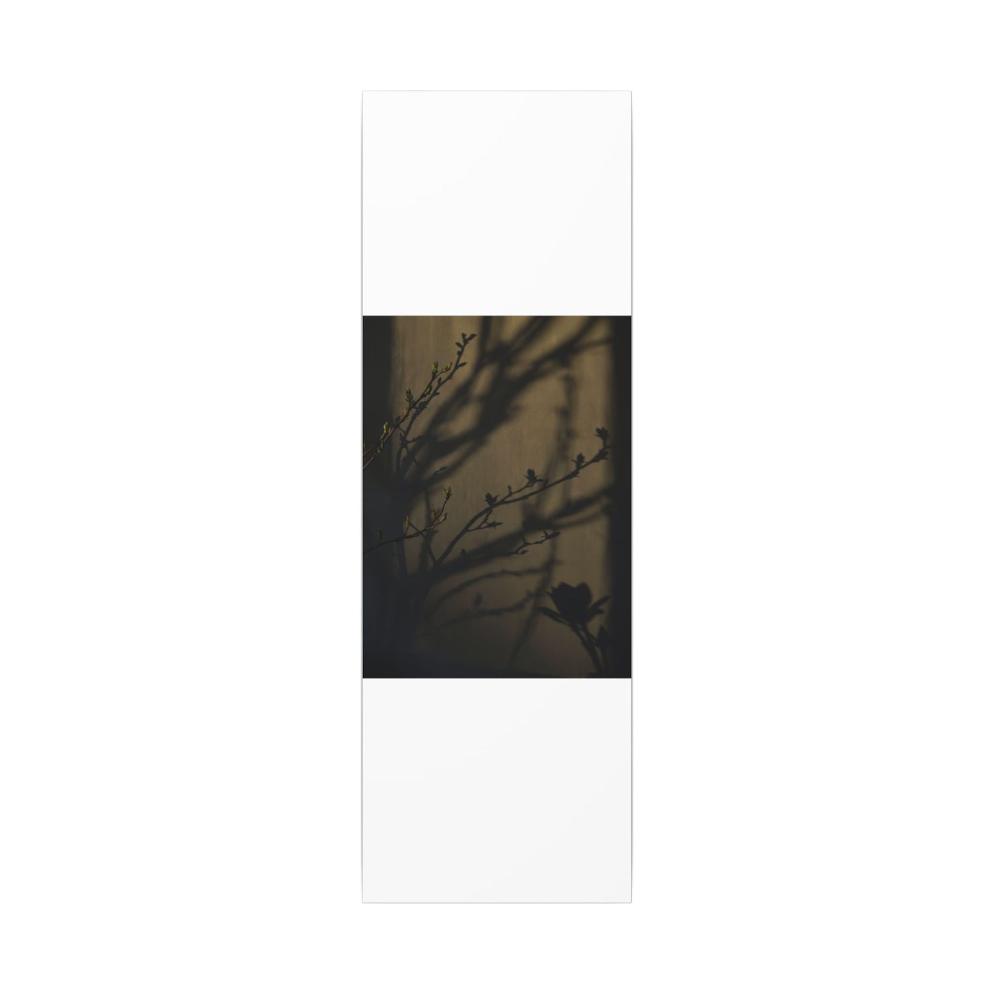 Seijaku Shadow Play Canvas Art - Dark Japandi Charcoal Ink