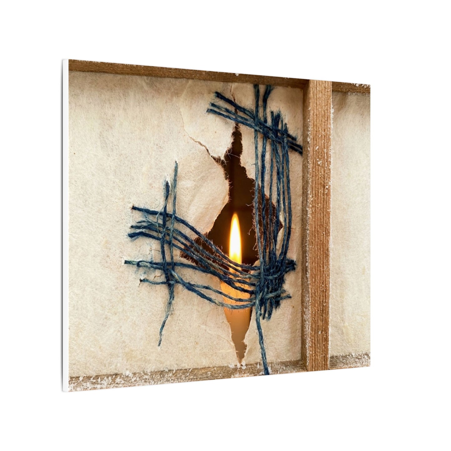 Winter Shoji Screen Broken Beauty Canvas Art | Resilient Decor