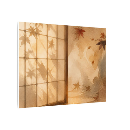 Candlelight Shoji Screen Canvas Art - Japandi Ma
