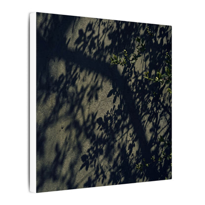 Atmospheric Shadow Play Canvas Art - Moody Minimal Dark Japandi