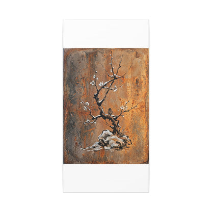 Datsuzoku Rust Patina Canvas Art - Zen Sumi E