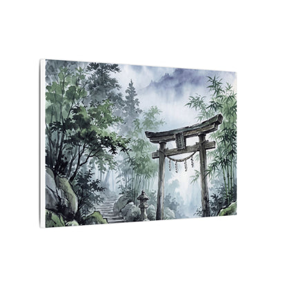 Moonlight Torii Gate Canvas Art - Zen Fukinsei