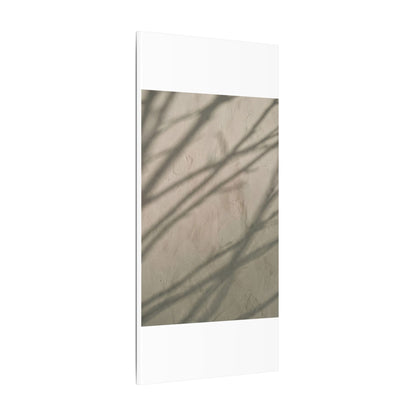 Shadow Play Japanese Pattern Canvas Art | Warm Japandi Art