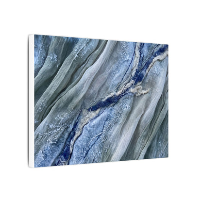 Moonlight Silk Drape Canvas Art - Japandi Mono No Aware