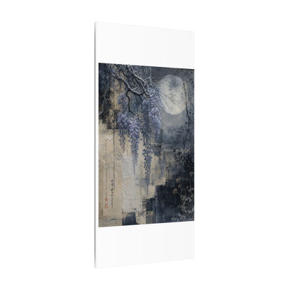 Winter Wisteria Texture Canvas Art | Elegant Decor