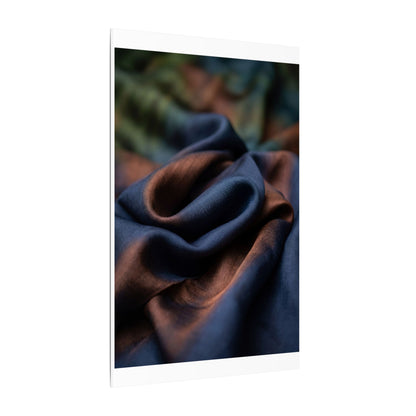 Summer Silk Drape Shadow Zen Canvas Art | Sophisticated Decor