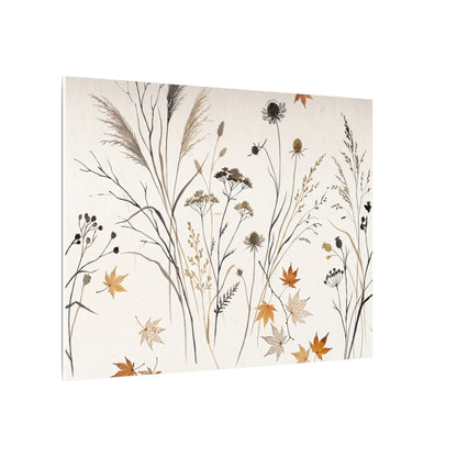 Dawn Dried Flowers Canvas Art - Japandi Kanso