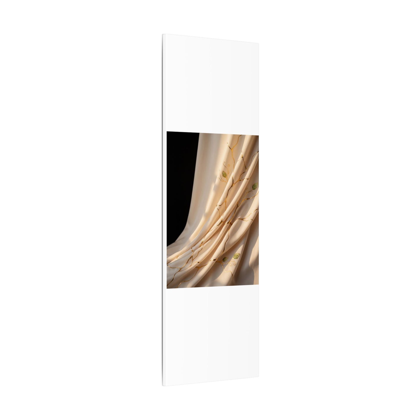 Golden Hour Silk Drape Canvas Art - Kintsugi Fukinsei