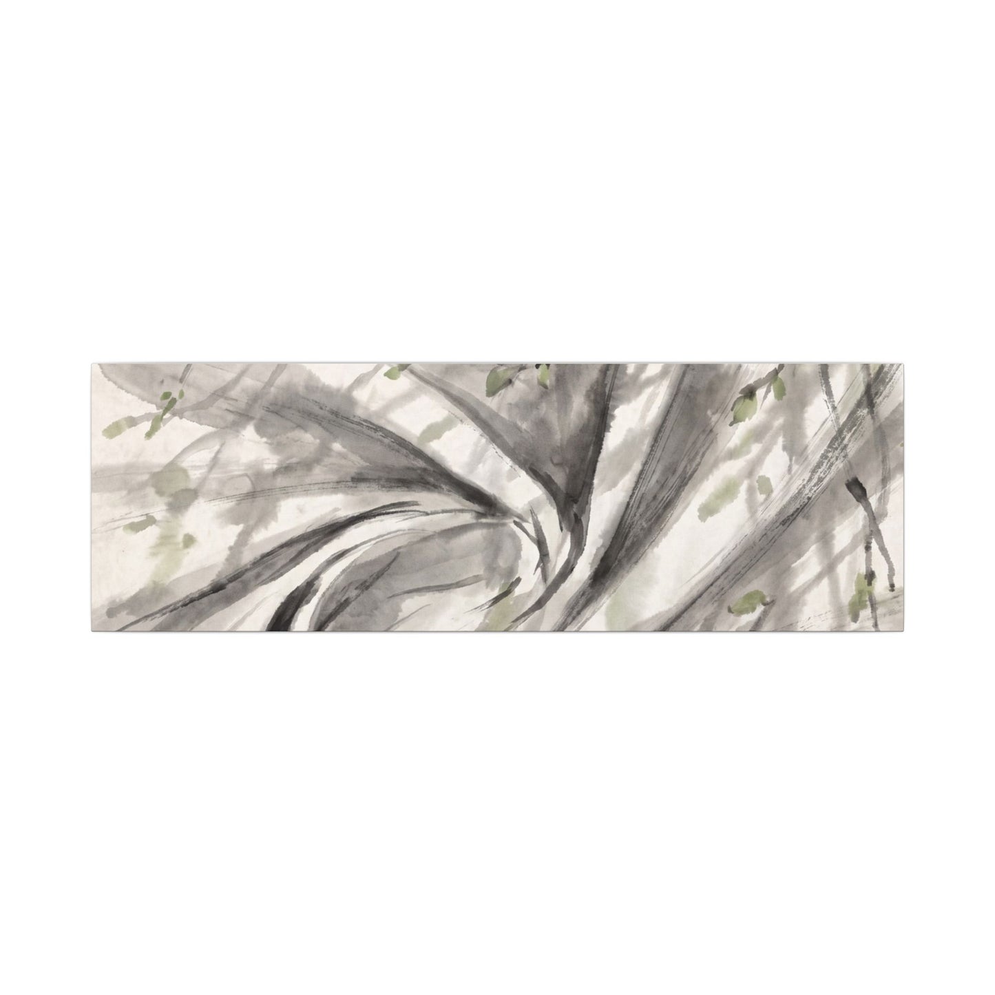 Silk Drape Spring Canvas Art | Zen Contemplative Design