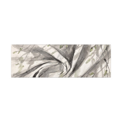 Silk Drape Spring Canvas Art | Zen Contemplative Design