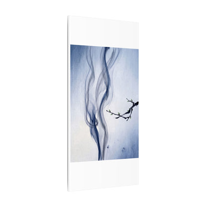 Incense Smoke Spring Canvas Art | Zen Tranquil Design