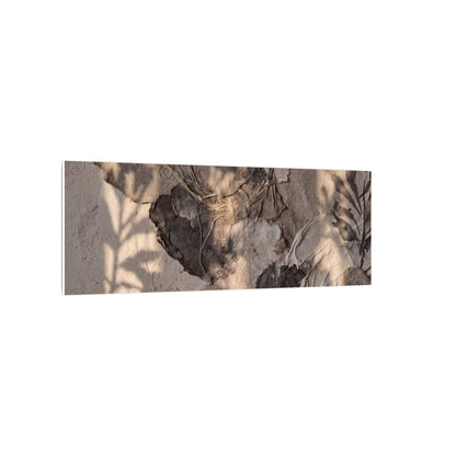 Shadow Play Summer Canvas Art | Japandi Elegant Design