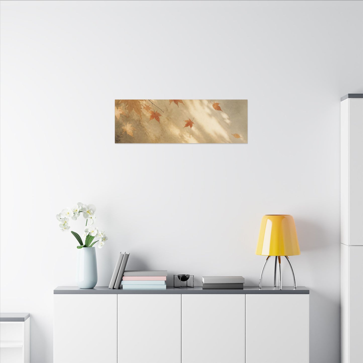 Japandi Ceramic Bowl in Dappled | Watercolor Canvas Art