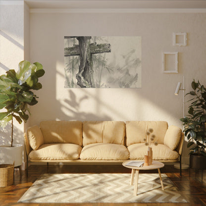 Torii Gate Summer Canvas Art | Zen Tranquil Design