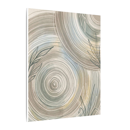Kanso Water Ripple Canvas Art - Japandi Minimal Line