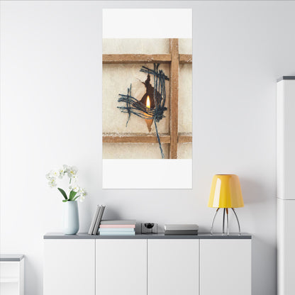 Winter Shoji Screen Broken Beauty Canvas Art | Resilient Decor