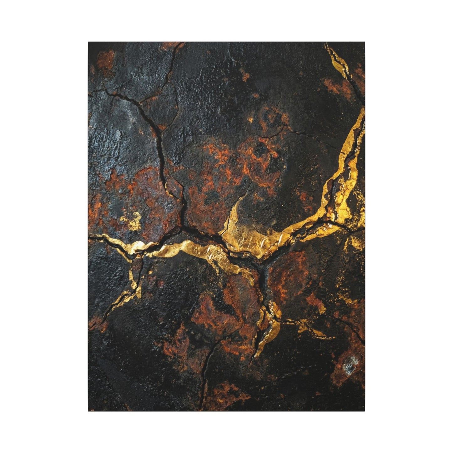 Kintsugi Broken Beauty Canvas Art